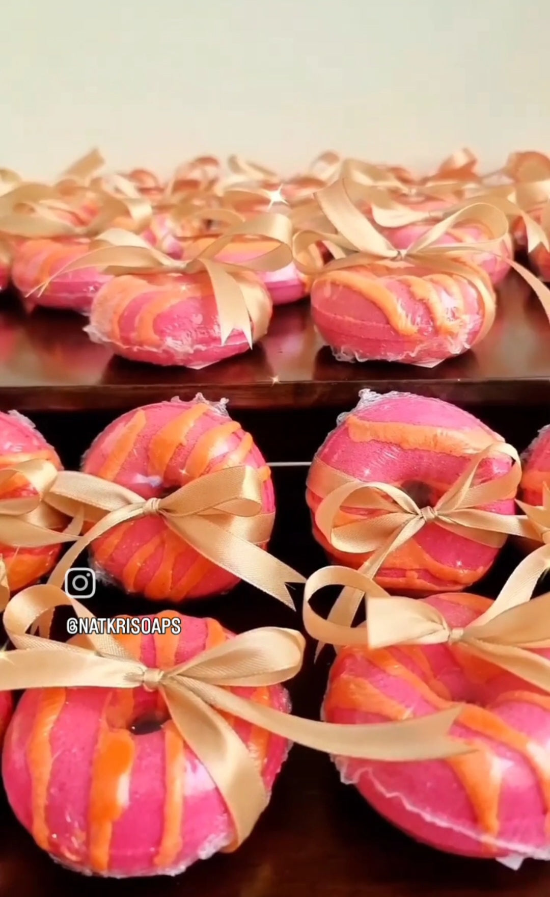 Strawberry Donut Bath Bomb