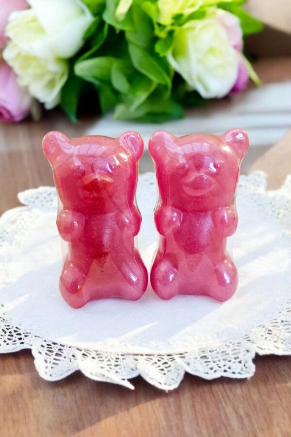 Peaches and Peonies Gummy Bear Soap